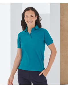 H-H401-Ladies 65/35 Classic Piqué Polo Shirt 2